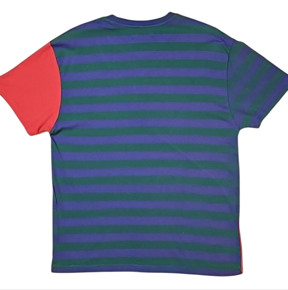 🦊Akoo Colorblock Graphic Shortsleeve Crewneck T-Shirt. Men's Size: XL. - Picture 3 of 9